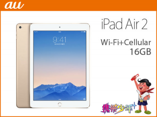 iPad Air 2 Wi-Fi + Cellular au 16GB
